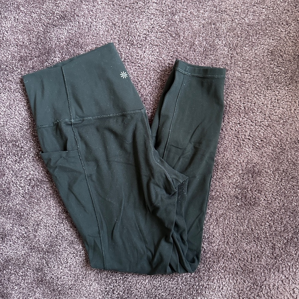 Athleta Black Leggings w/ pockets